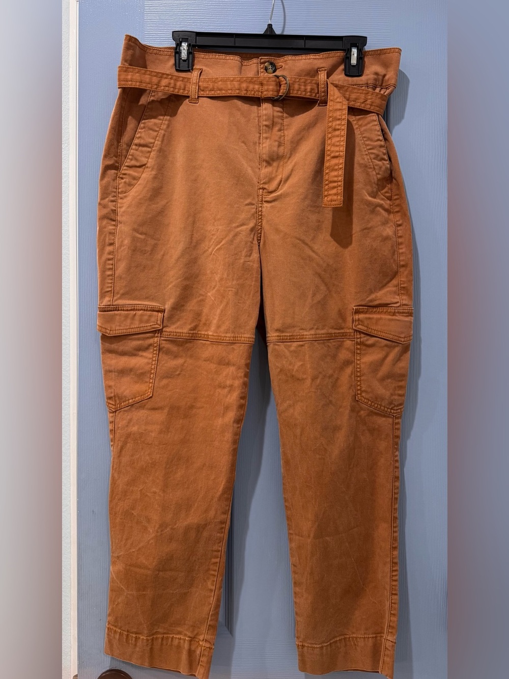 Rust/burnt orange Cabi pants, size 8